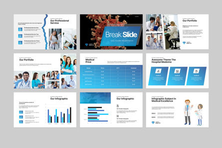 Medicine Presentation Template, Slide 7, 12505, Medico — PoweredTemplate.com