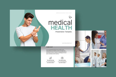 Medical Health Presentation Template, Diapositive 2, 12507, Médical — PoweredTemplate.com