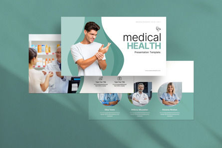 Medical Health Presentation Template, Diapositiva 4, 12507, Médico — PoweredTemplate.com