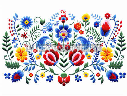 Slovak folk embroidery sticker design 29768910 Stock Photo at Vecteezy