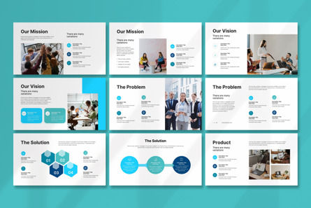 Business Plan Google Slide Template, Diapositive 3, 12520, Business — PoweredTemplate.com