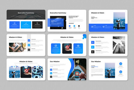 Multipurpose Business Google Slides Template, Deslizar 11, 12537, Negócios — PoweredTemplate.com
