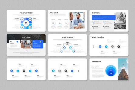 Multipurpose Business Google Slides Template, Slide 28, 12537, Bisnis — PoweredTemplate.com