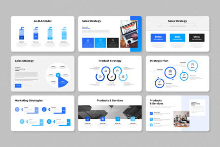 Multipurpose Business Google Slides Template, Deslizar 39, 12537, Negócios — PoweredTemplate.com