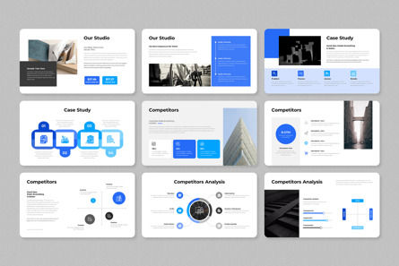 Multipurpose Business Google Slides Template, Diapositiva 41, 12537, Negocios — PoweredTemplate.com