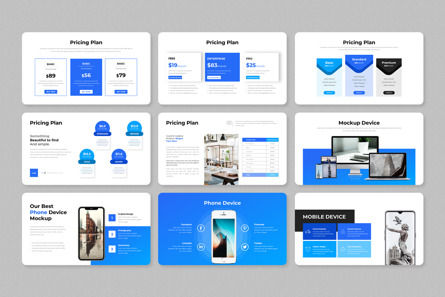 Multipurpose Business Google Slides Template, 幻灯片 46, 12537, 商业 — PoweredTemplate.com