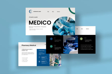 Medical Google Slide Template, Slide 2, 12540, Bisnis — PoweredTemplate.com