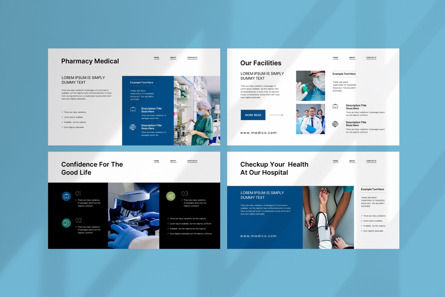 Medical Google Slide Template, Slide 4, 12540, Bisnis — PoweredTemplate.com