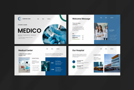 Medical Google Slide Template, スライド 7, 12540, ビジネス — PoweredTemplate.com