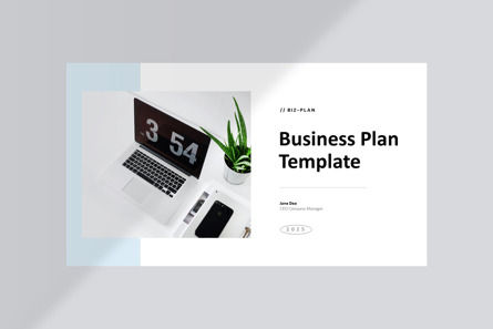 Business Plan Presentation Template, Diapositiva 4, 12541, Negocios — PoweredTemplate.com