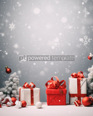 Vacanze: Christmas Holiday Ad Clean Typography Mockup with Award-Winning Design #39983 Immagine AI