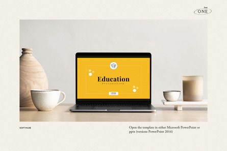 Education Presentation Template, Dia 2, 12551, Education & Training — PoweredTemplate.com