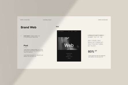 Brand Guideline Template, Diapositiva 3, 12553, Negocios — PoweredTemplate.com