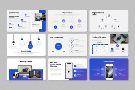 Pitch-Deck Google Slide Template, Diapositive 8, 12557, Business — PoweredTemplate.com