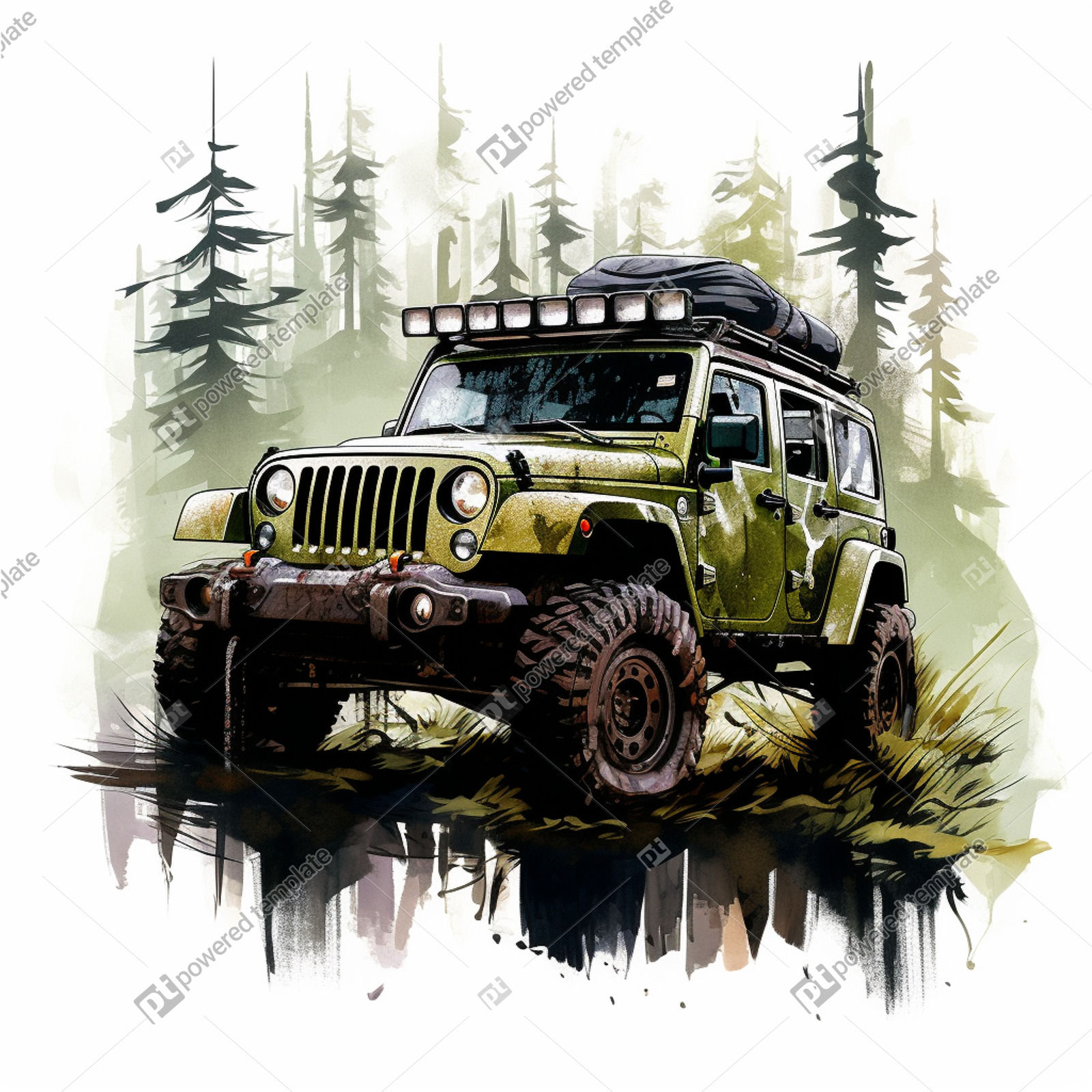 Off-road Jeep Logo Icon Illustration Brand... - Stock Illustration  [96174344] - PIXTA