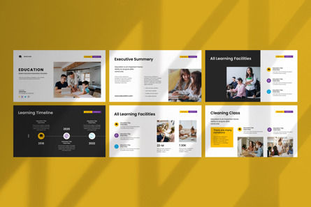 Education Presentation Template, Diapositive 5, 12569, Business — PoweredTemplate.com