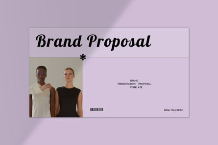 Brand Proposal Presentation, スライド 7, 12573, ビジネス — PoweredTemplate.com