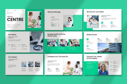 Medical Google Slide Template, Diapositive 4, 12576, Business — PoweredTemplate.com