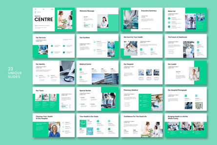 Medical Google Slide Template, Diapositive 6, 12576, Business — PoweredTemplate.com