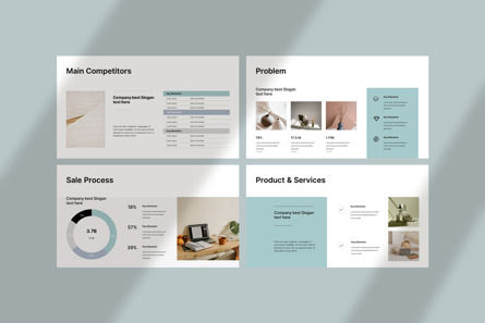 Marketing Plan Google Slide Template, Diapositiva 8, 12577, Negocios — PoweredTemplate.com