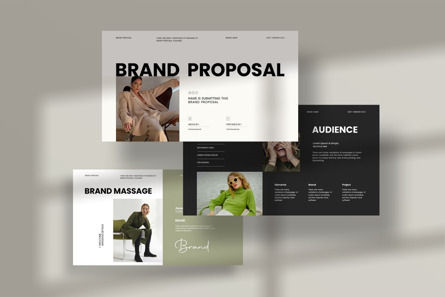 Brand Proposal Presentation Template, Slide 2, 12579, Business — PoweredTemplate.com