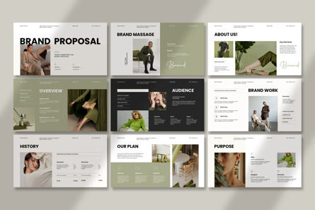 Brand Proposal Presentation Template, Slide 4, 12579, Business — PoweredTemplate.com