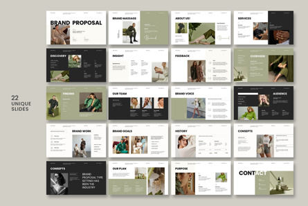 Brand Proposal Presentation Template, Slide 7, 12579, Business — PoweredTemplate.com