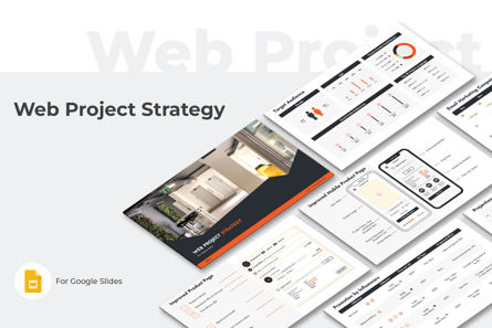 Web Project Strategy Google Slides Presentation Template, 12580, Business — PoweredTemplate.com