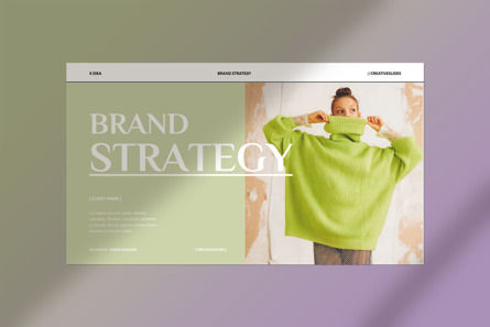Brand Strategy PowerPoint Template, スライド 2, 12582, ビジネス — PoweredTemplate.com