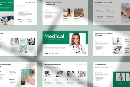 Medical Presentation Template, Diapositive 6, 12584, Médical — PoweredTemplate.com