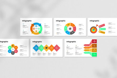 Business Infographic Google Slide Template, 幻灯片 3, 12590, 商业 — PoweredTemplate.com