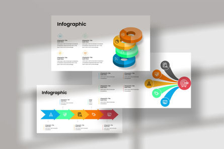 Business Infographic Google Slide Template, 幻灯片 4, 12590, 商业 — PoweredTemplate.com
