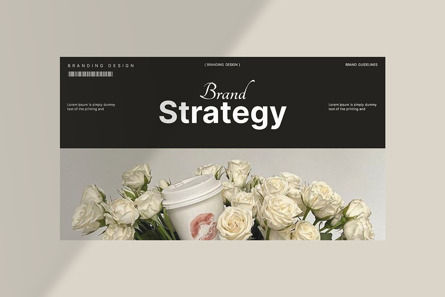 Brand Strategy Template, Diapositiva 3, 12603, Negocios — PoweredTemplate.com