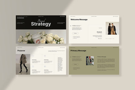 Brand Strategy Template, Diapositiva 5, 12603, Negocios — PoweredTemplate.com