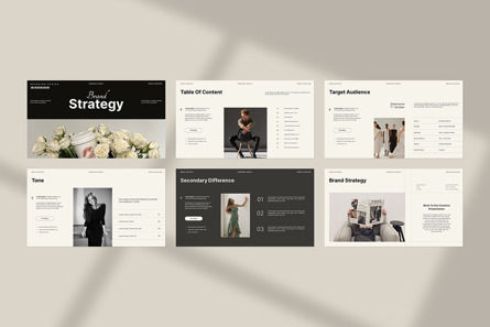 Brand Strategy Template, Diapositiva 6, 12603, Negocios — PoweredTemplate.com