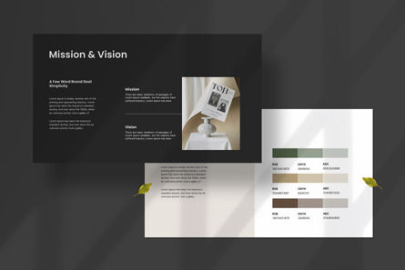 Brand Guidelines Presentation Template, Diapositive 4, 12604, Business — PoweredTemplate.com