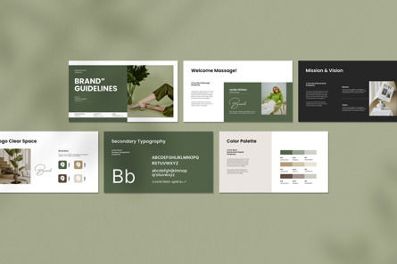 Brand Guidelines Presentation Template, Diapositive 7, 12604, Business — PoweredTemplate.com