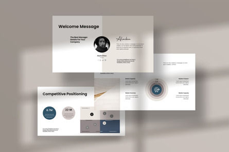 Pitch-Deck Google Slide Template, Diapositive 4, 12608, Business — PoweredTemplate.com