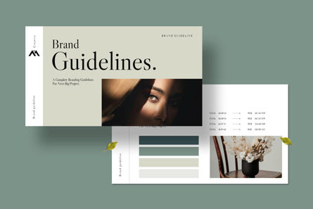 Brand Guidelines Presentation Template, 幻灯片 2, 12628, 商业 — PoweredTemplate.com