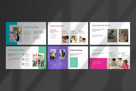 Education Presentation Template, Diapositive 5, 12633, Business — PoweredTemplate.com