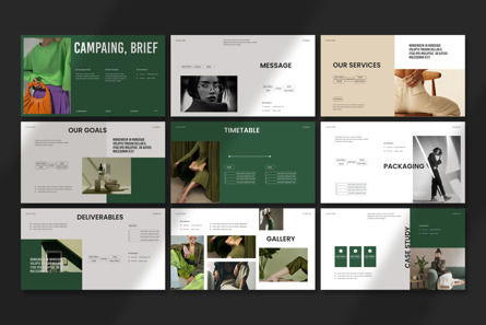 Creative Brief Google Slide Template, Diapositiva 5, 12644, Negocios — PoweredTemplate.com