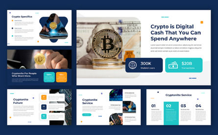 Cryptonite - Cryptocurrency Google Slide Template, Slide 3, 12652, Technology and Science — PoweredTemplate.com