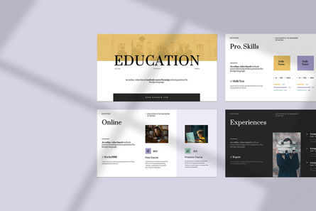 Education Presentation Template, Folie 2, 12658, Business — PoweredTemplate.com