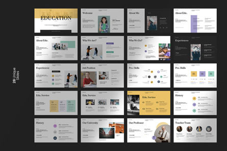 Education Presentation Template, Diapositive 9, 12658, Business — PoweredTemplate.com