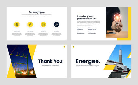 Energee - Electrical Service Google Slide Template, Diapositive 5, 12667, Services / Industriel — PoweredTemplate.com
