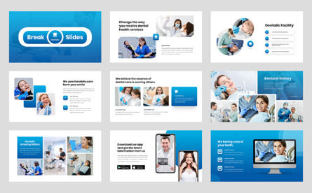Dentalic - Dental Care Health Google Slide Template, Slide 4, 12668, Medico — PoweredTemplate.com