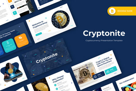 Cryptonite - Cryptocurrency Keynote Template, Keynote Template, 12671, Technology and Science — PoweredTemplate.com