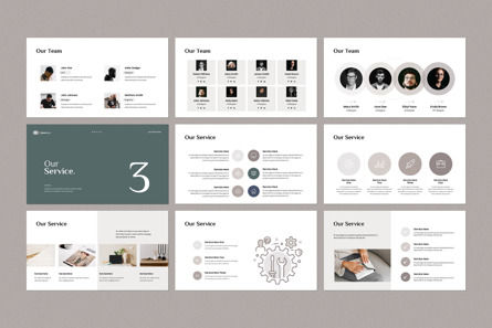 Business Pitch-Deck PowerPoint Template, 幻灯片 4, 12674, 商业 — PoweredTemplate.com