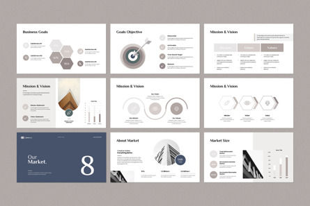 Business Pitch-Deck PowerPoint Template, Dia 8, 12674, Bedrijf — PoweredTemplate.com