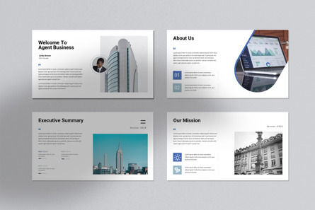 Agent Presentation Template, Slide 3, 12675, Business — PoweredTemplate.com
